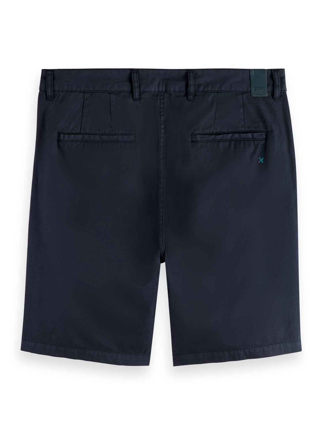 STUART - COTTON-BLEND TWILL SHORTS