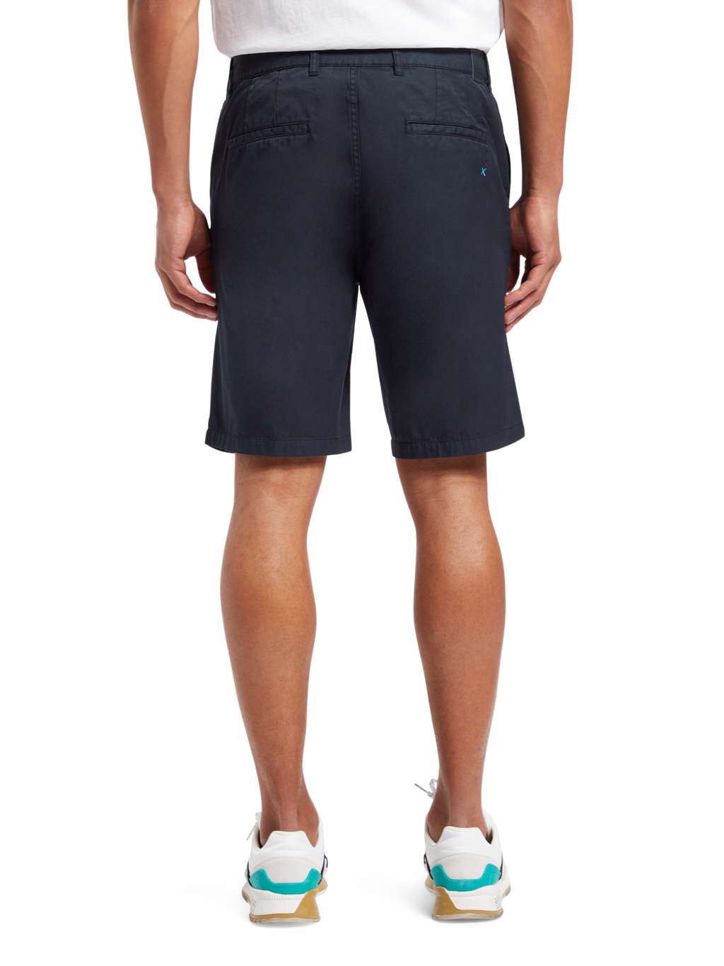 STUART - COTTON-BLEND TWILL SHORTS
