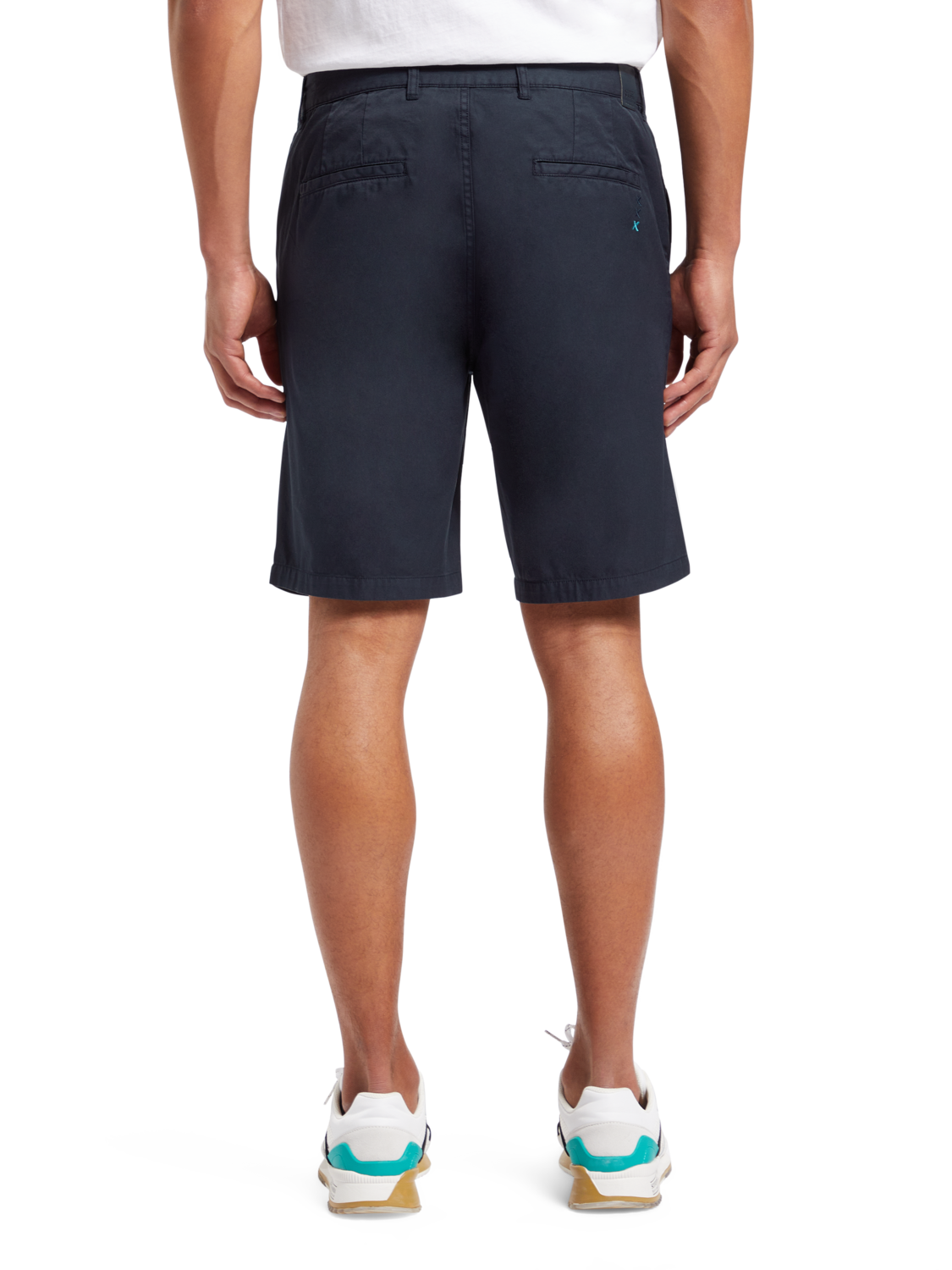 STUART - COTTON-BLEND TWILL SHORTS