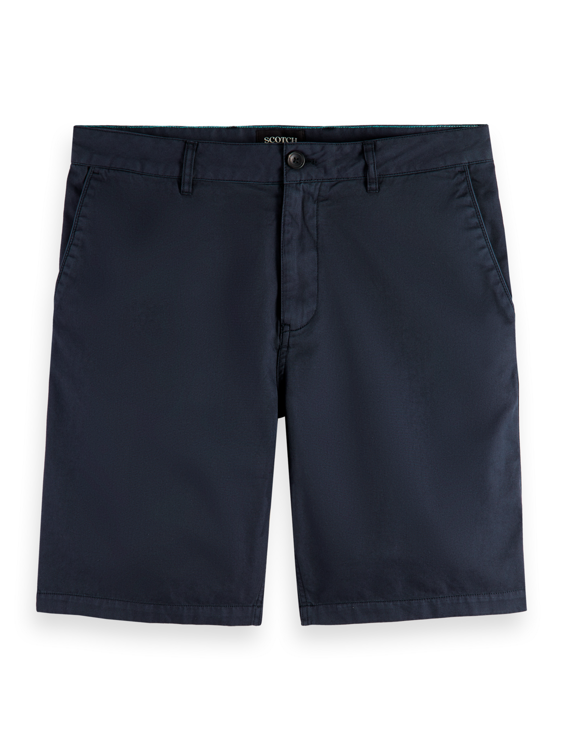 STUART - COTTON-BLEND TWILL SHORTS
