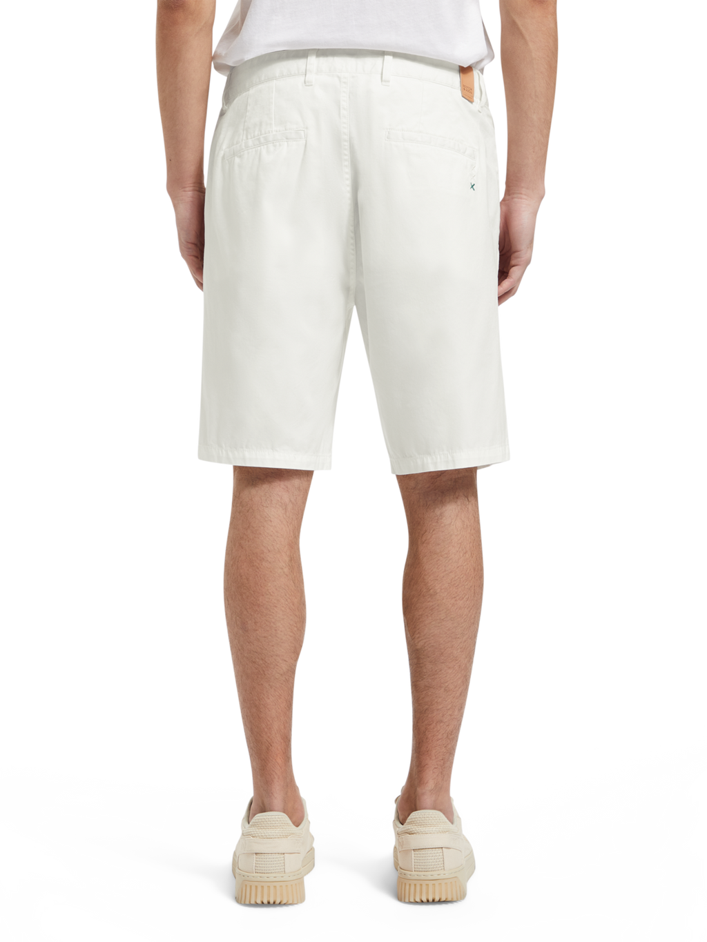STUART - COTTON-BLEND TWILL SHORTS