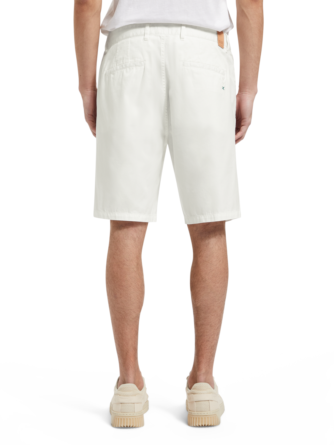STUART - COTTON-BLEND TWILL SHORTS