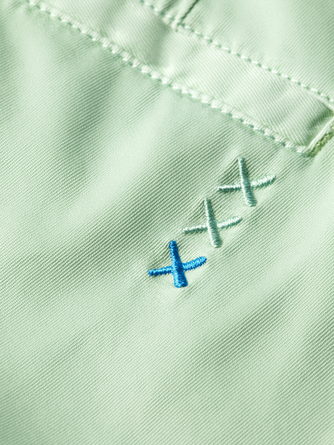 STUART - COTTON-BLEND TWILL SHORTS