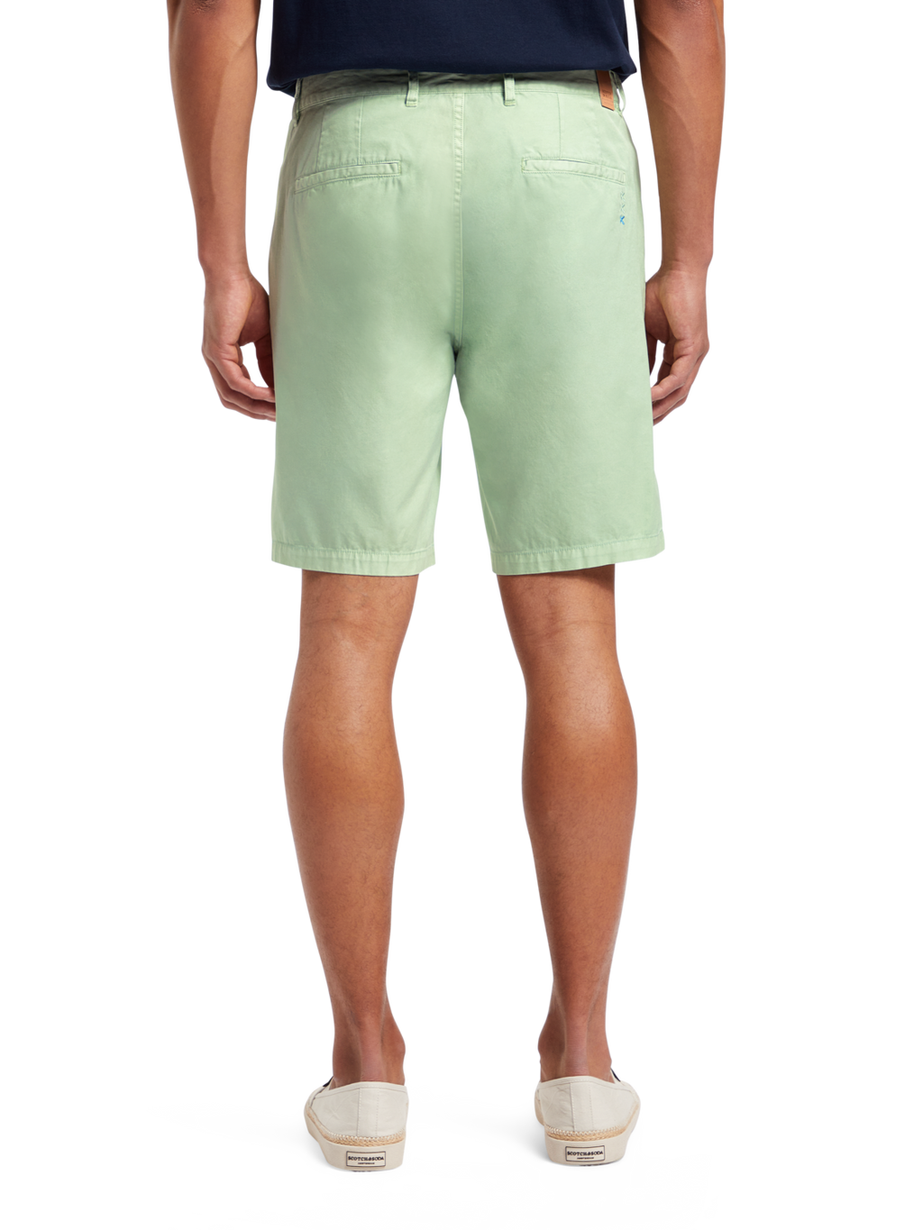 STUART - COTTON-BLEND TWILL SHORTS