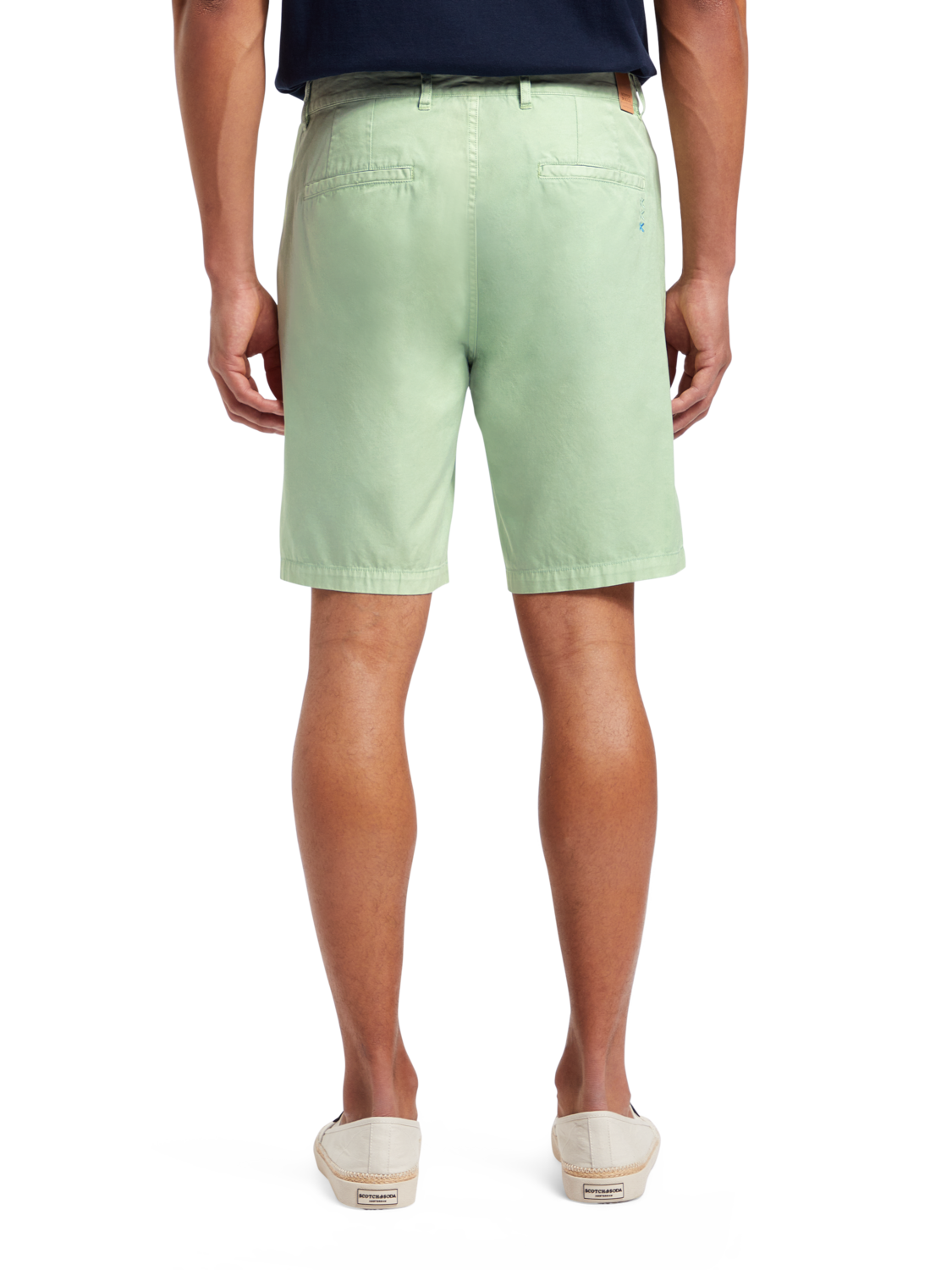 STUART - COTTON-BLEND TWILL SHORTS