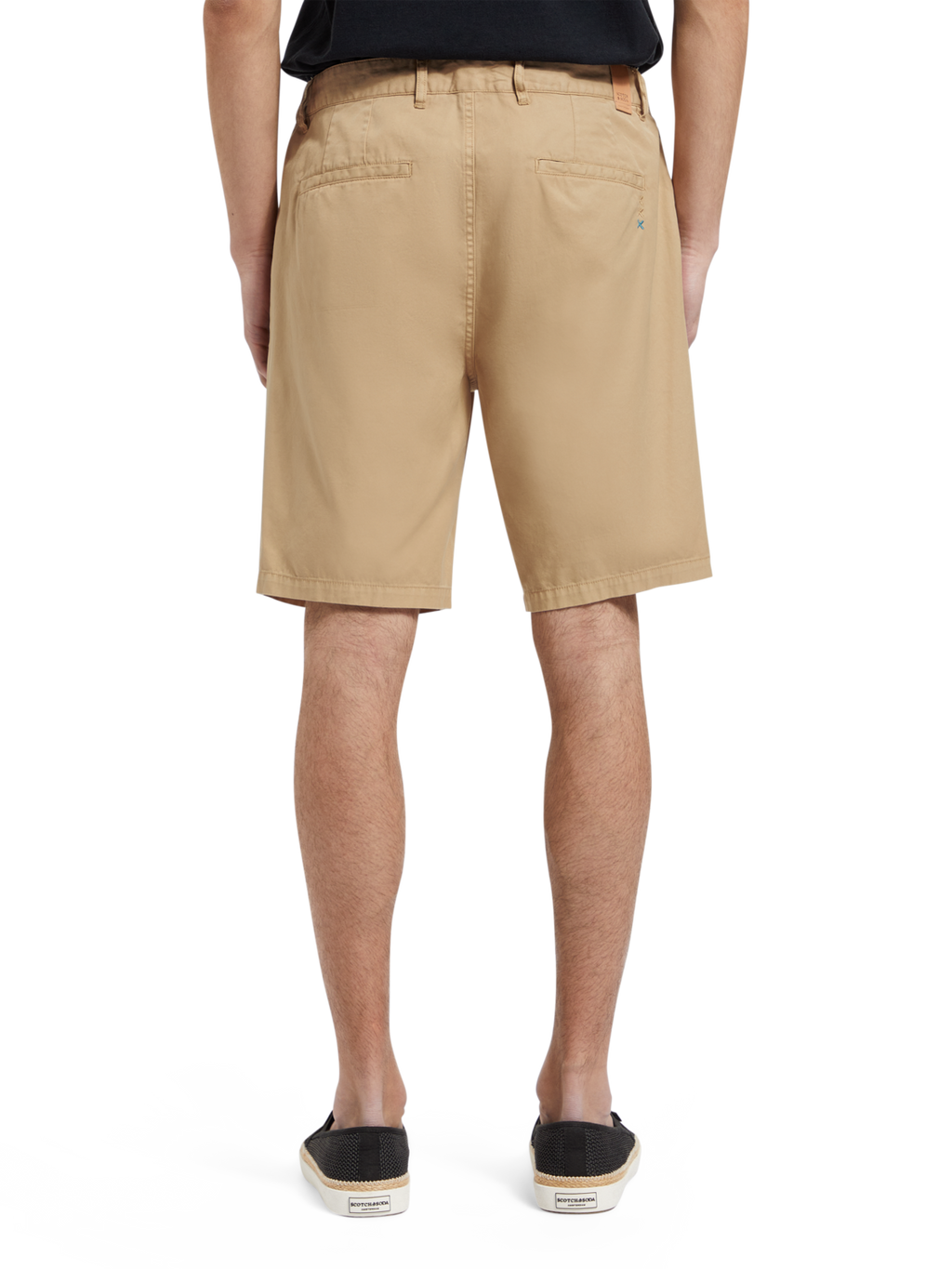 STUART - COTTON-BLEND TWILL SHORTS