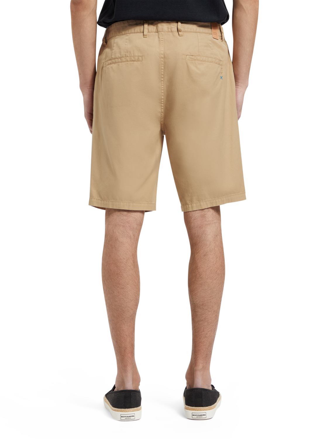 STUART - COTTON-BLEND TWILL SHORTS