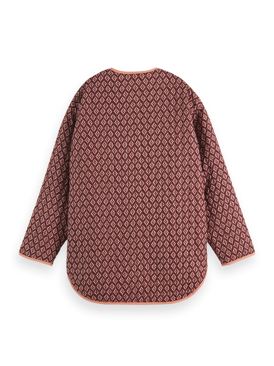 REVERSIBLE BLOCKPRINT LINER JACKET