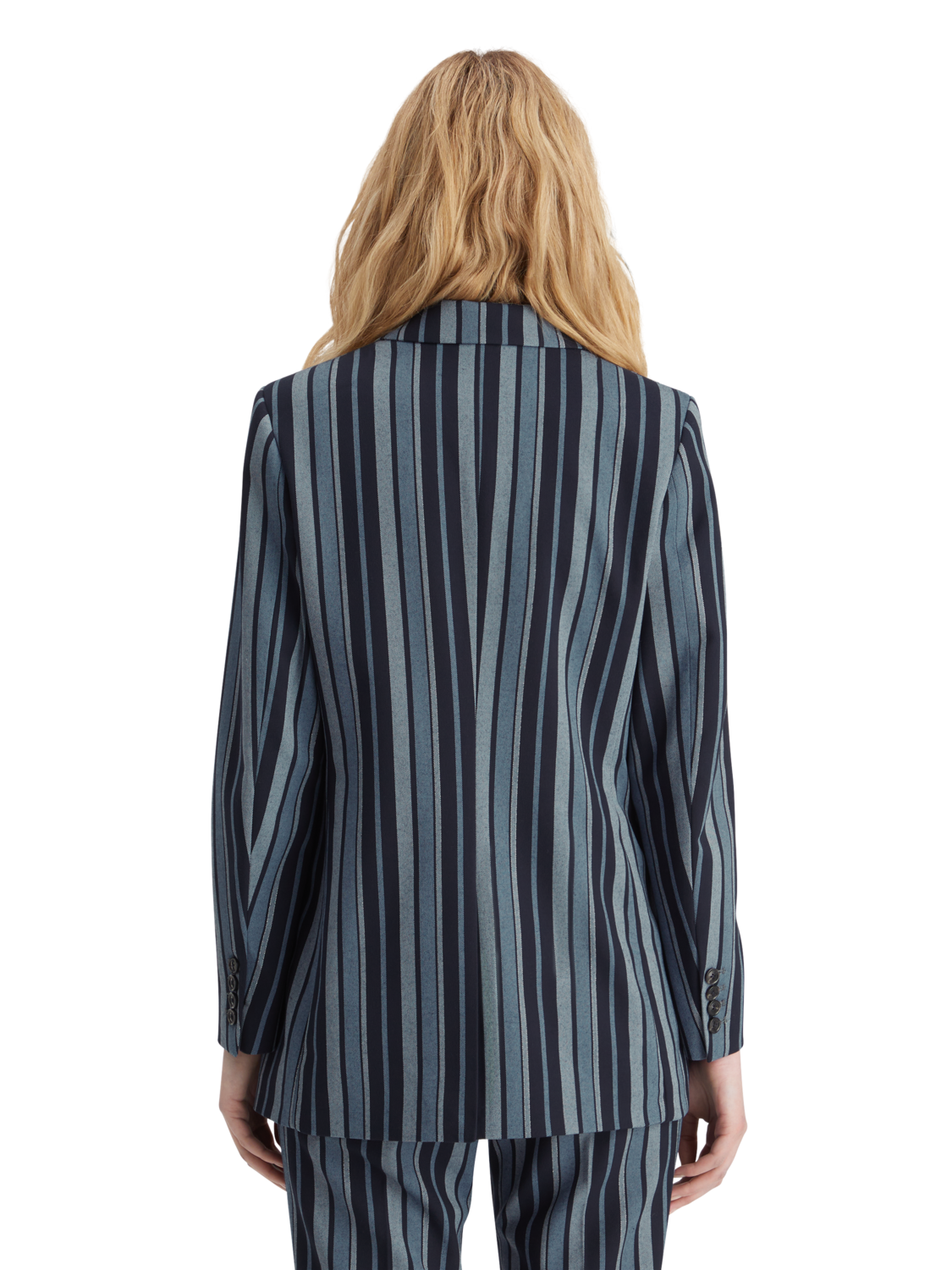 FITTED DB STRIPED BLAZER