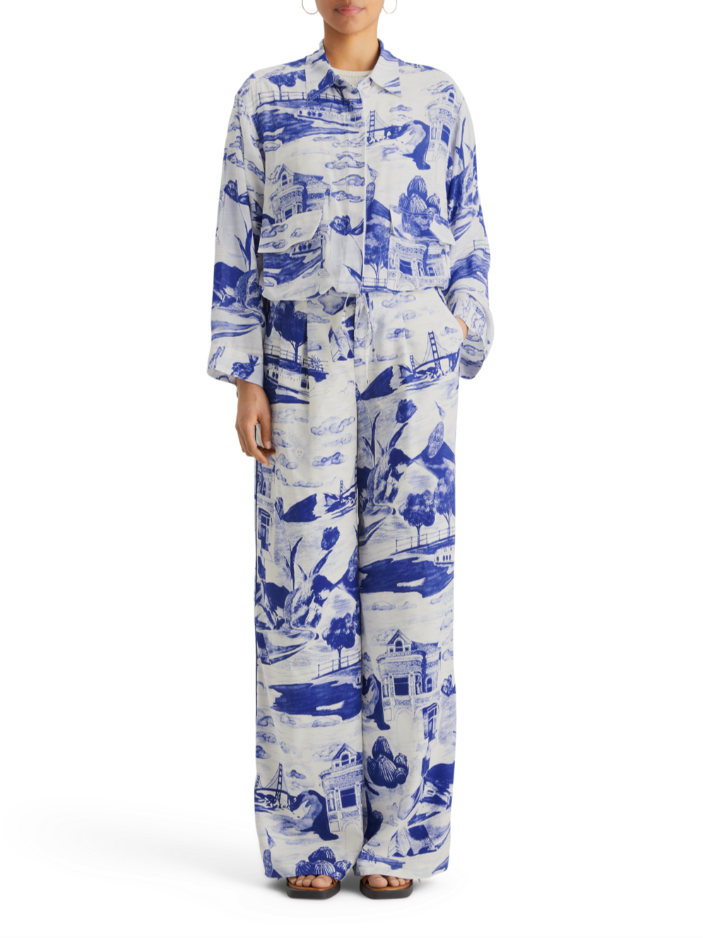 ELENI PRINTED PYJAMA PANT