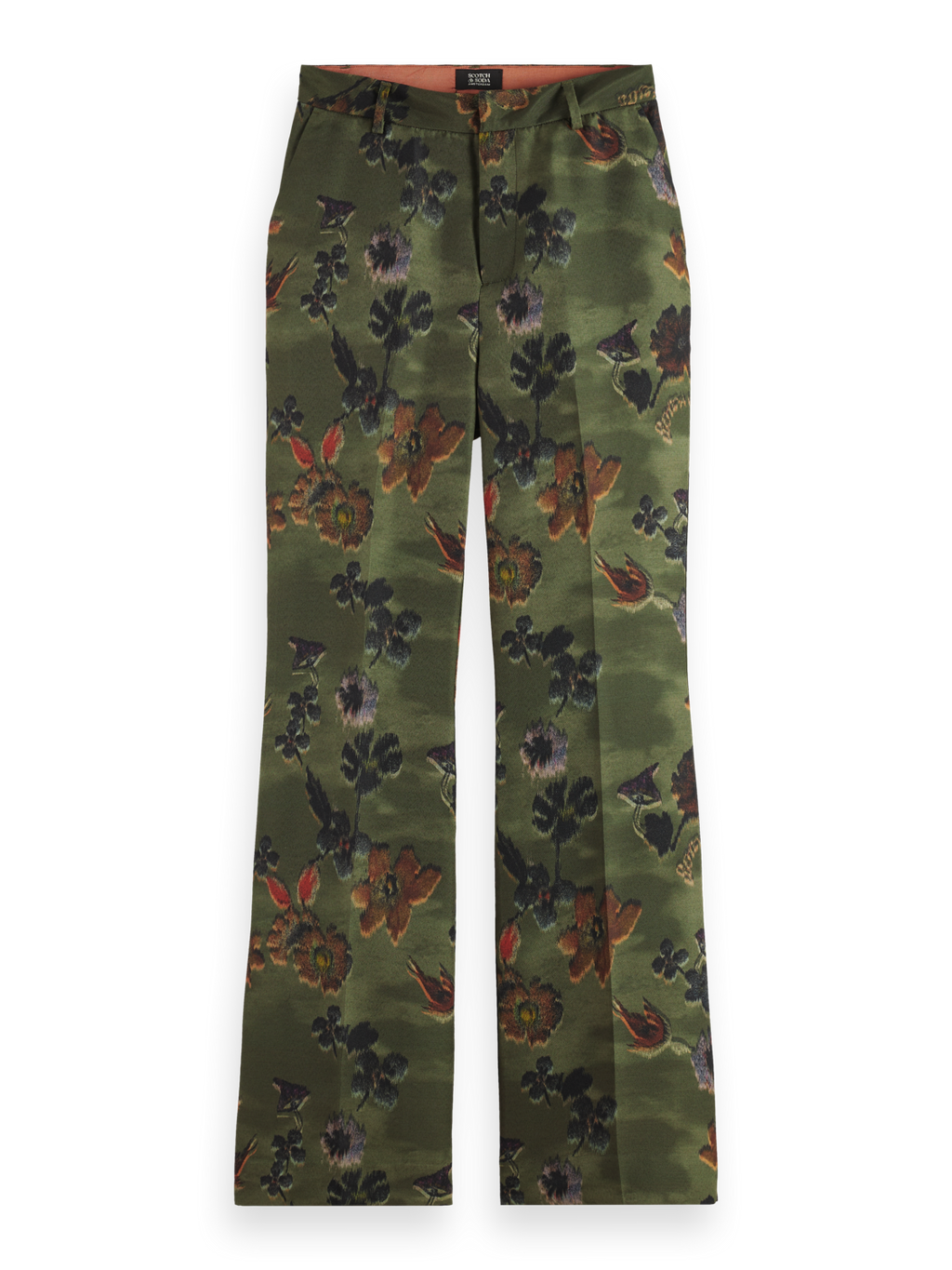 VIOLET POETRY TAPESTRY KICK FLARE PANT