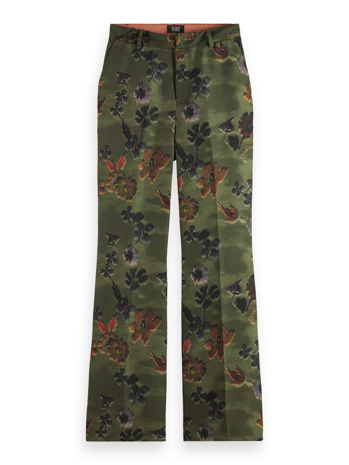 VIOLET POETRY TAPESTRY KICK FLARE PANT