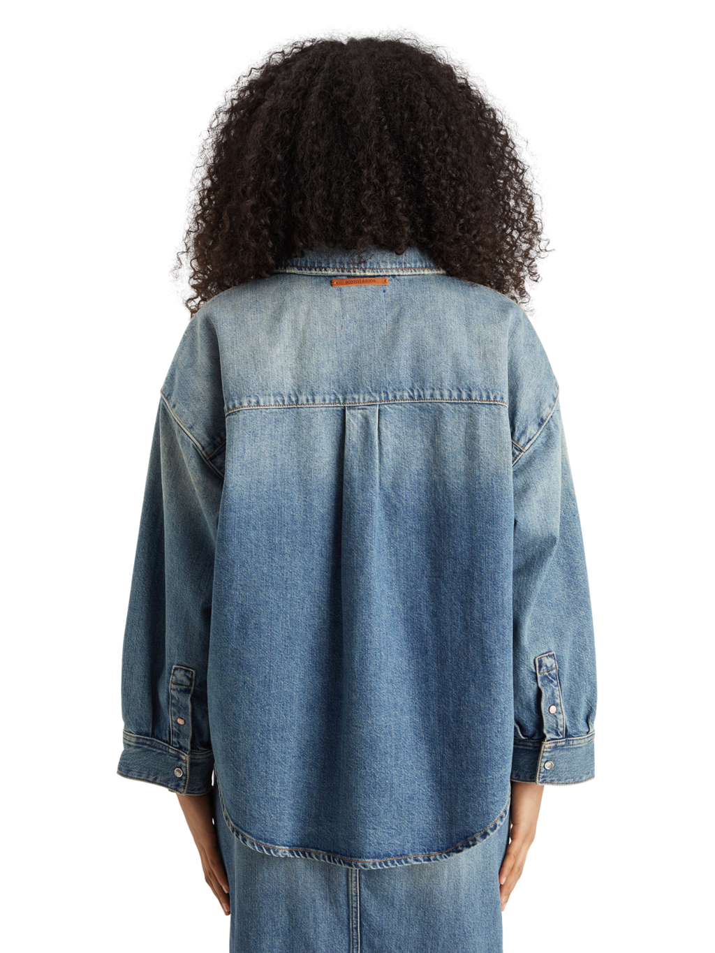 VINTAGE WASHED DENIM OVERSHIRT - FRISCO NIGHTS