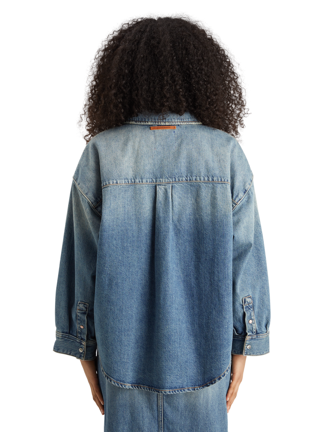 VINTAGE WASHED DENIM OVERSHIRT - FRISCO NIGHTS
