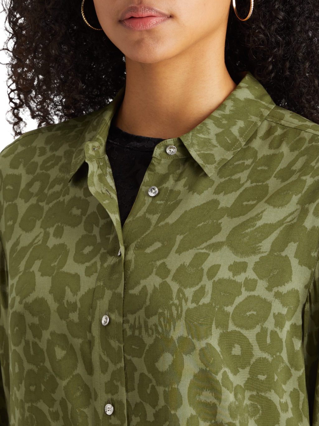 VISCOSE PRINTED RELAXED FIT SHIRT