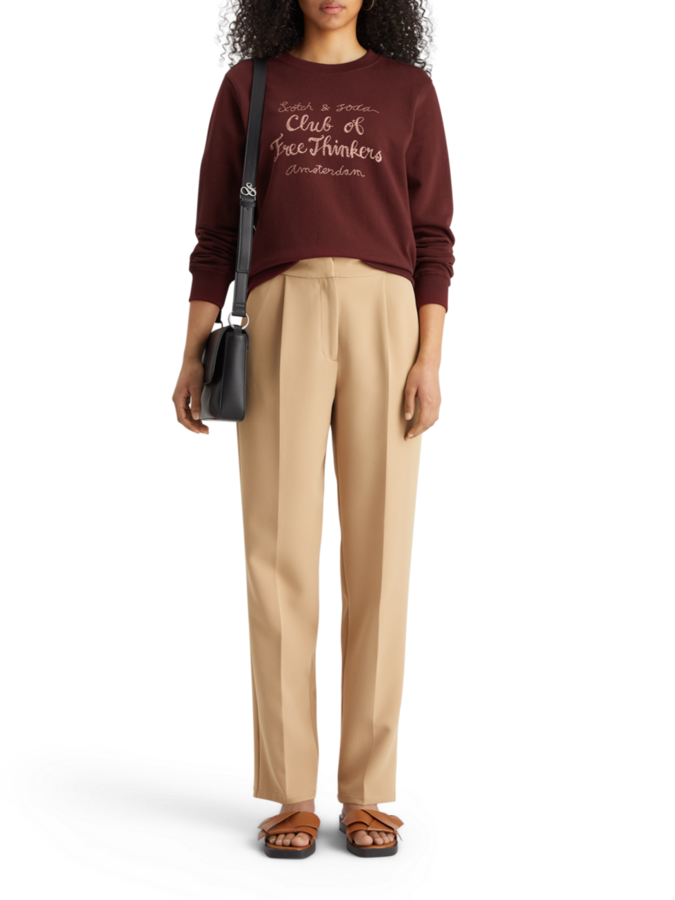“Scotch & Soda” チェストアートワークスウェットシャツ Red Chest artwork regular fit sweatshirt – Scotch & Soda Amsterdam