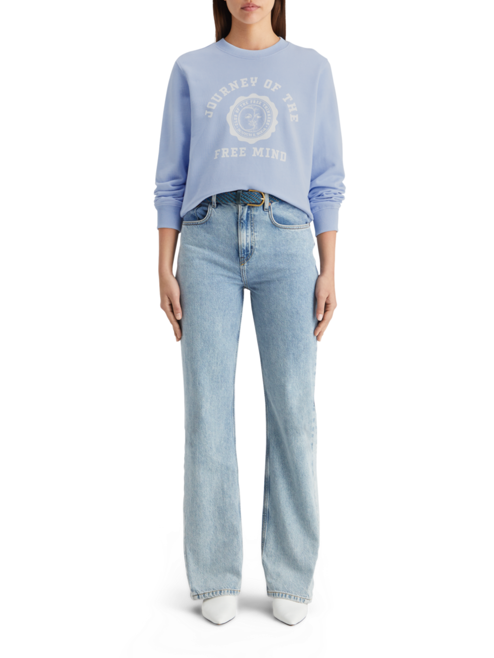 CHEST ARTWORK REGULAR FIT SWEATSHIRT