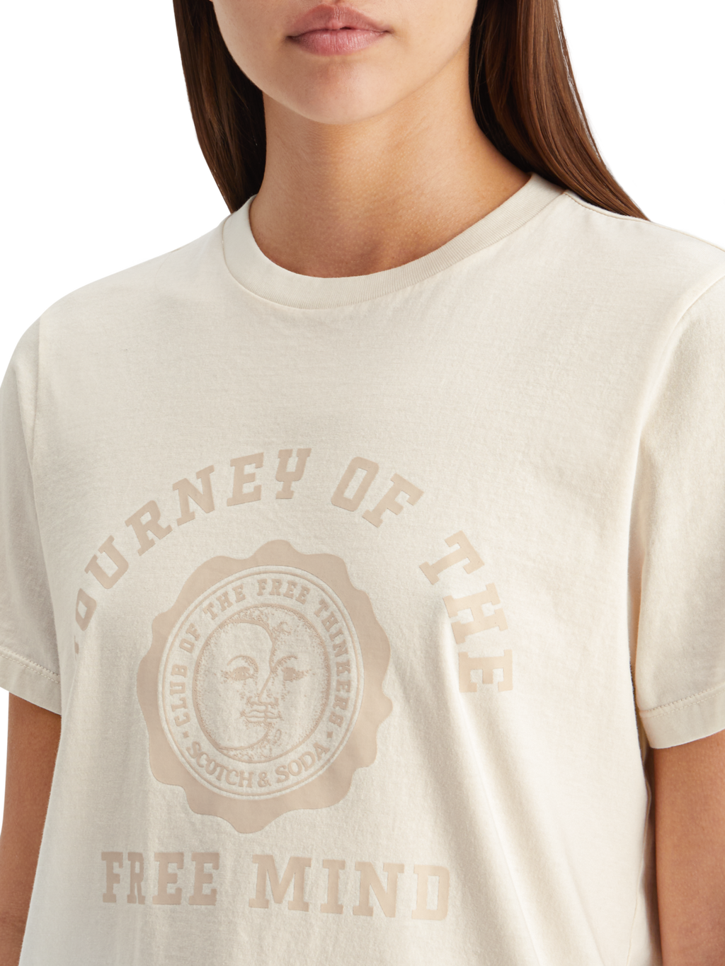 REGULAR FIT T-SHIRT WITH FRONT ARTWORK