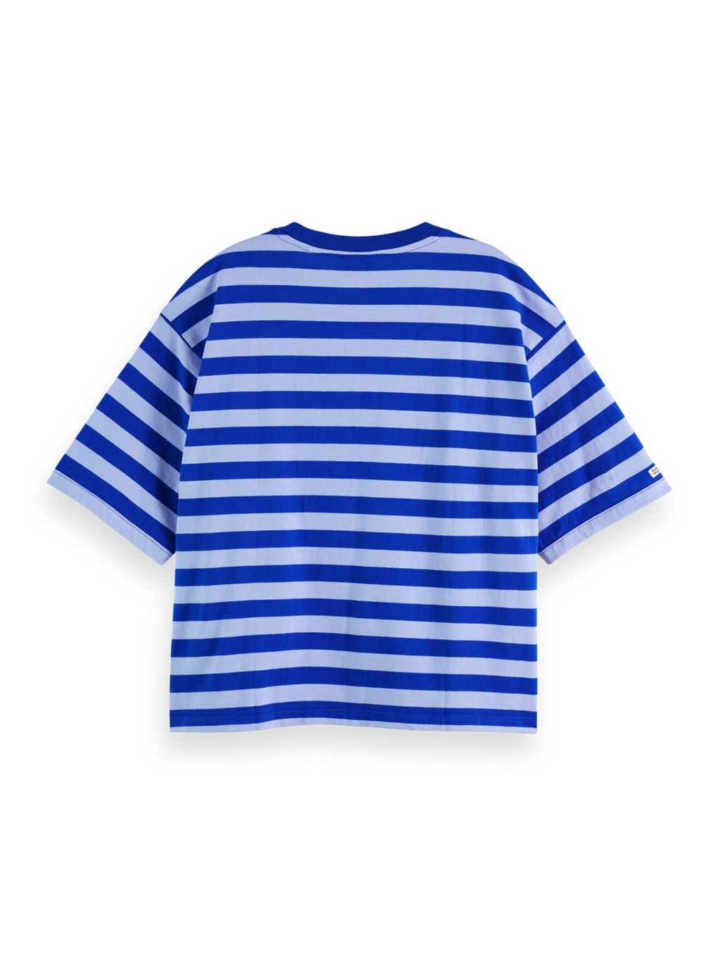 STRIPED CROPPED T-SHIRT