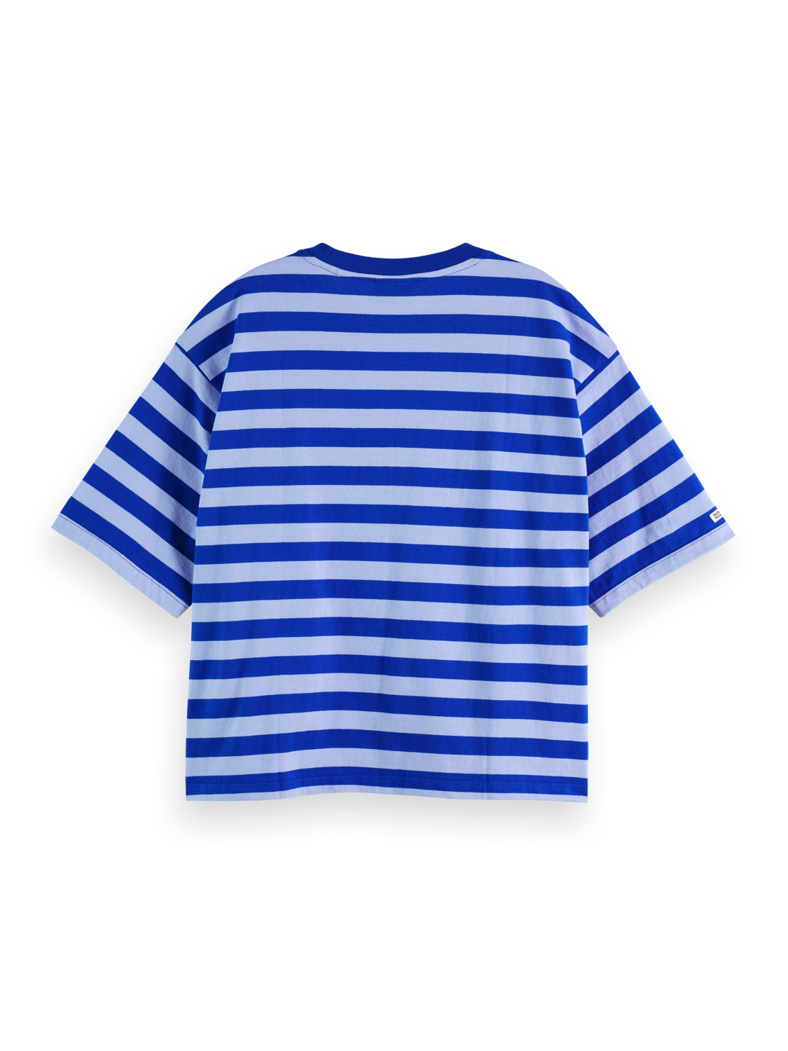 STRIPED CROPPED T-SHIRT