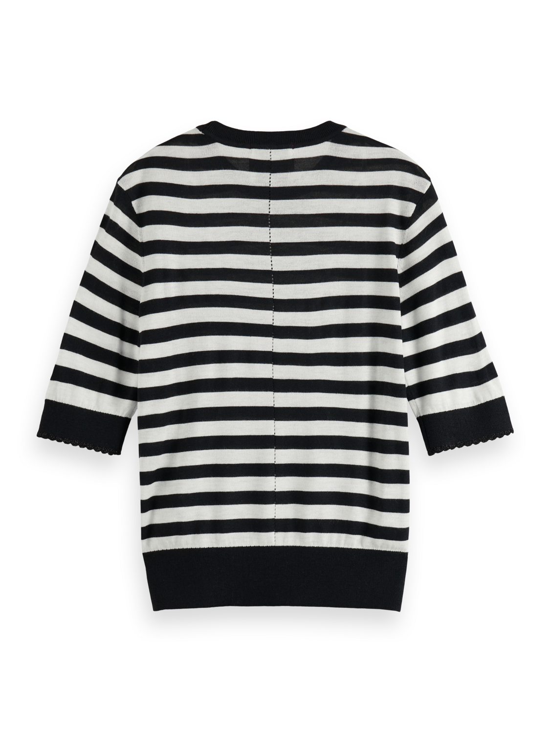 CREW NECK SHORT SLEEVED PULLOVER