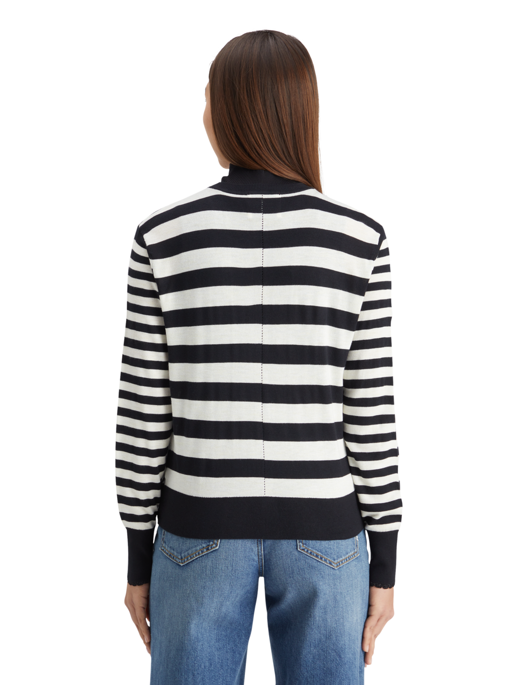 CREW NECK RELAXED CARDIGAN