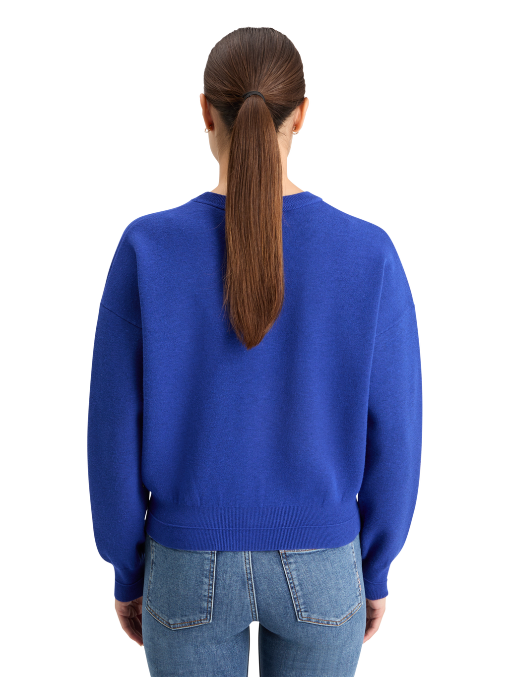 COMPACT KNITTED RELAXED PULLOVER