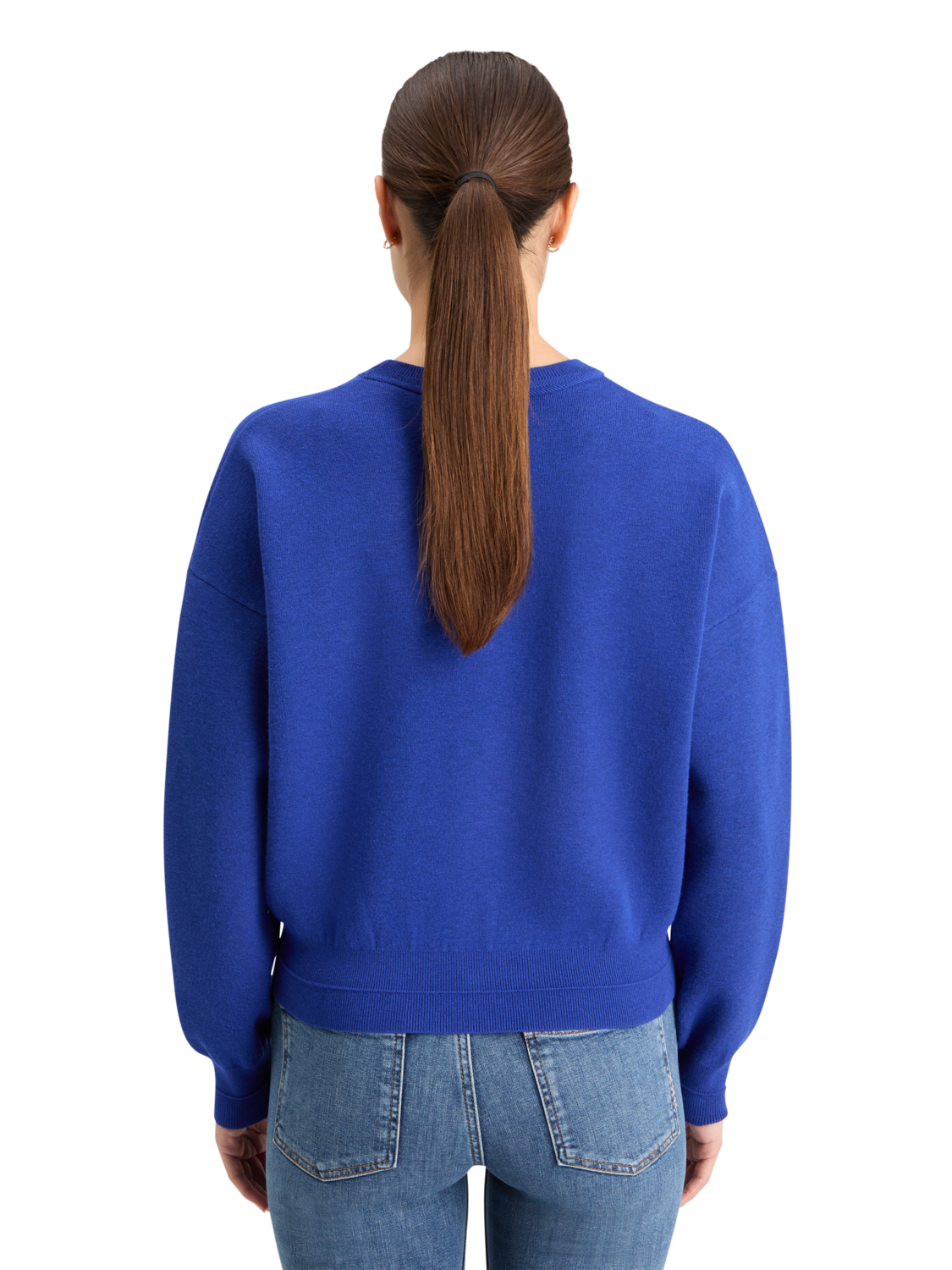 COMPACT KNITTED RELAXED PULLOVER