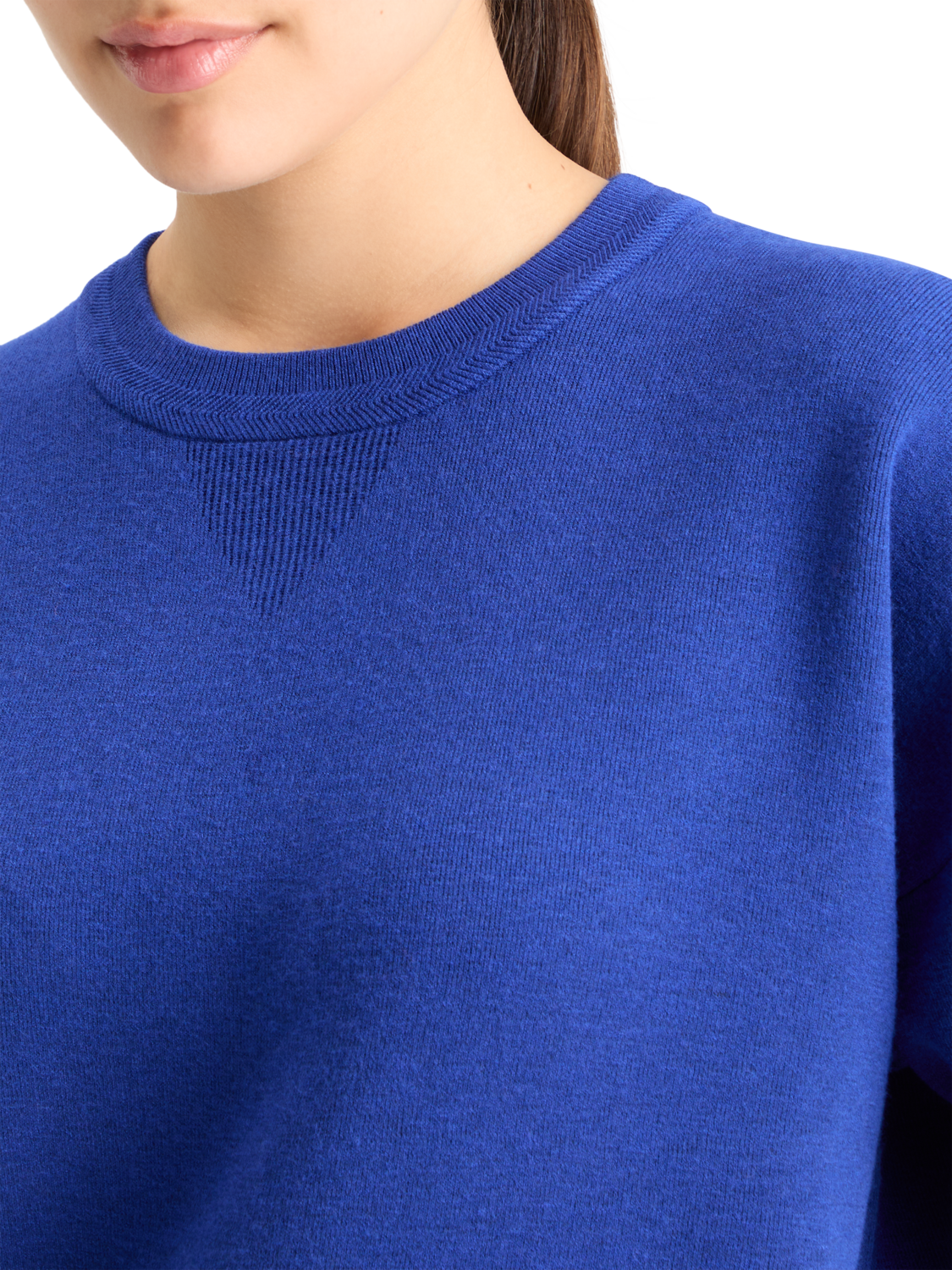 COMPACT KNITTED RELAXED PULLOVER
