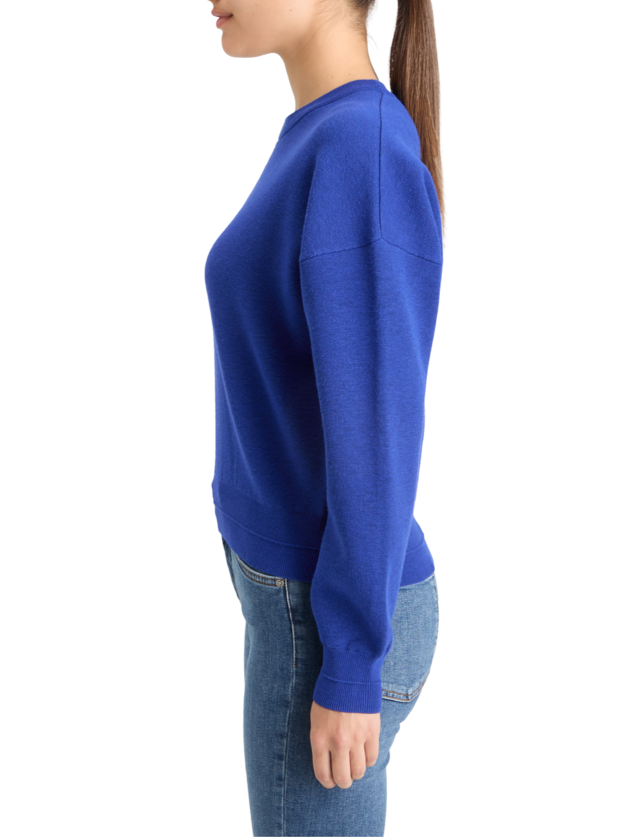 COMPACT KNITTED RELAXED PULLOVER