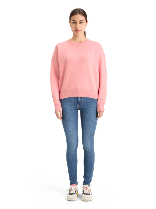 COMPACT KNITTED RELAXED PULLOVER