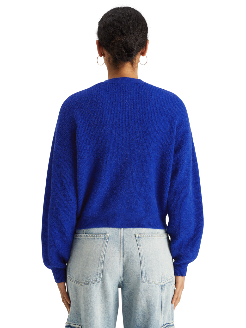 FUZZY RELAXED CARDIGAN