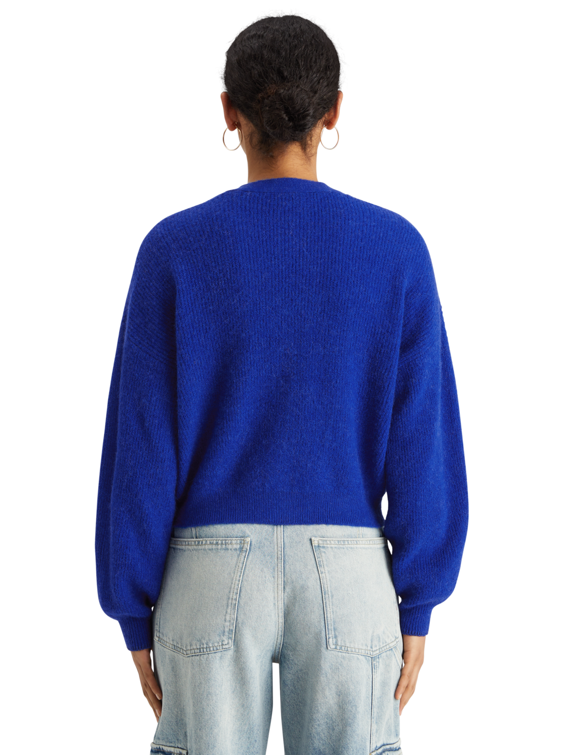 FUZZY RELAXED CARDIGAN