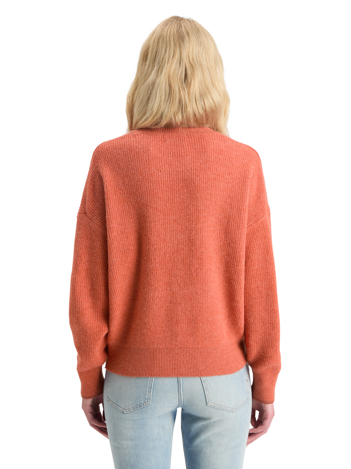 FUZZY CREW NECK PULLOVER