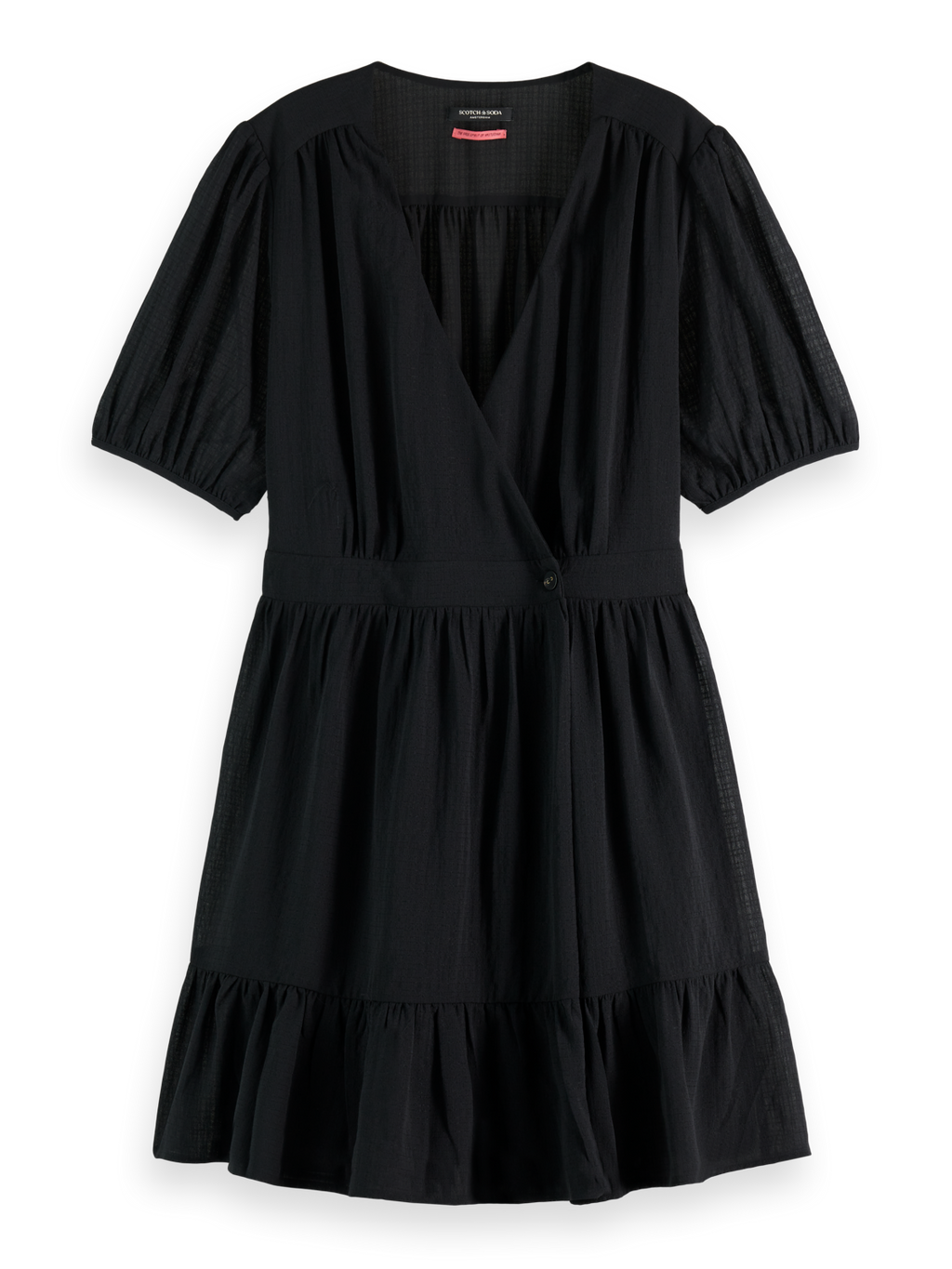 MINI WRAP DRESS