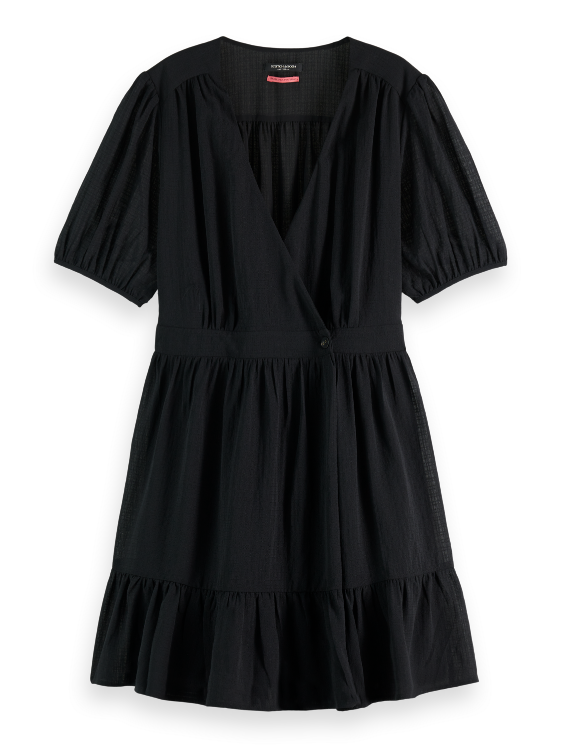 MINI WRAP DRESS