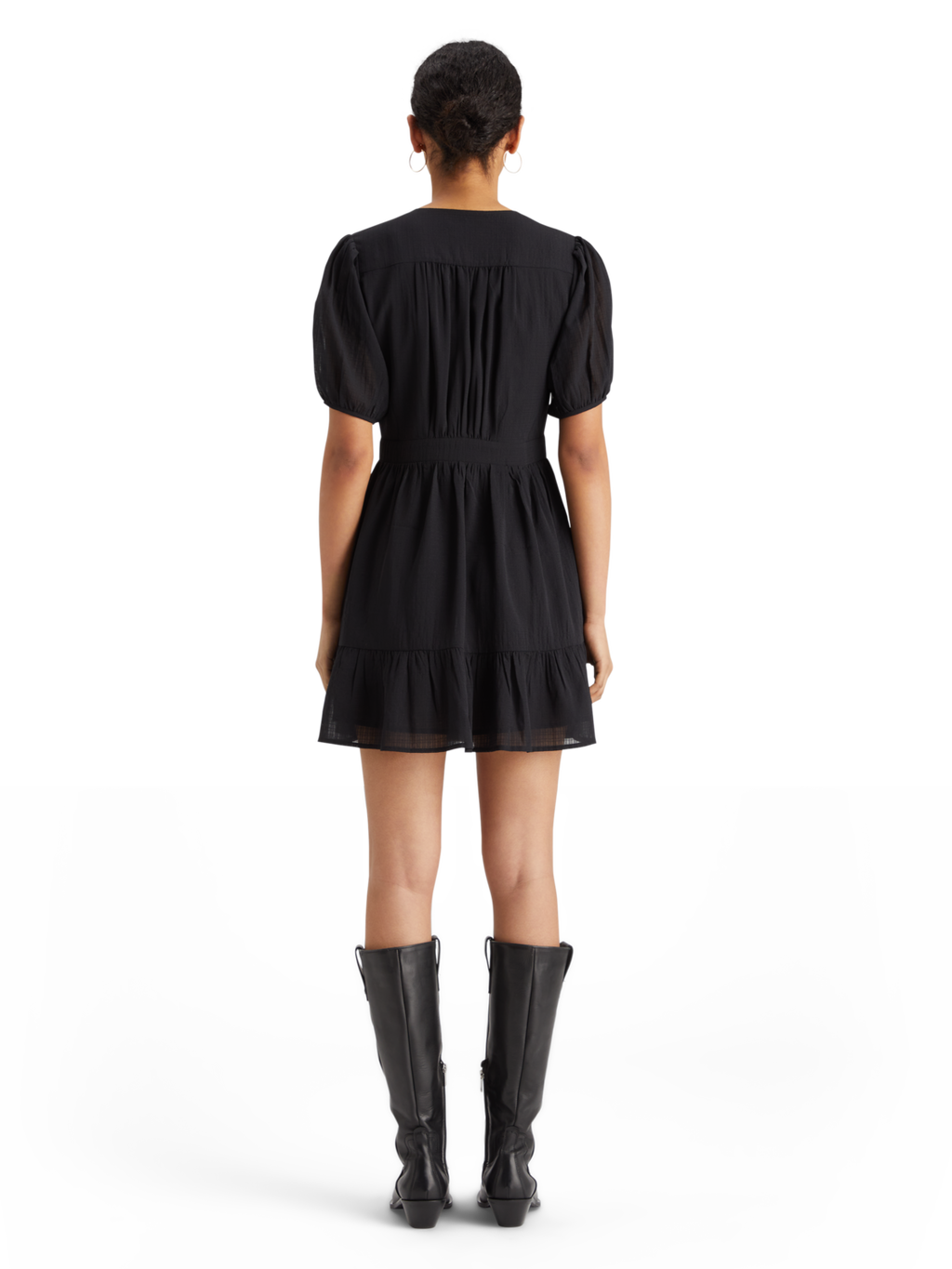 MINI WRAP DRESS