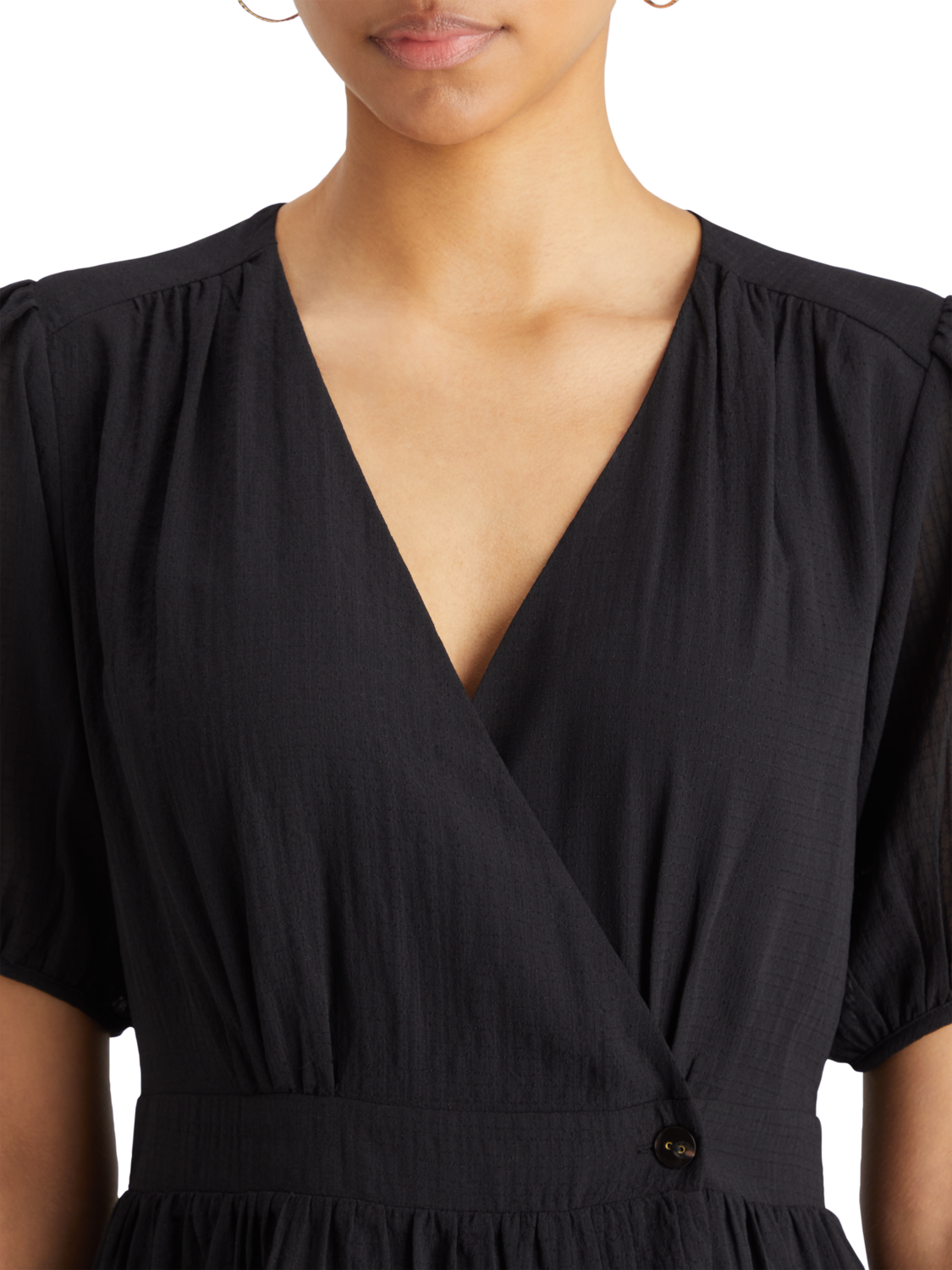 MINI WRAP DRESS