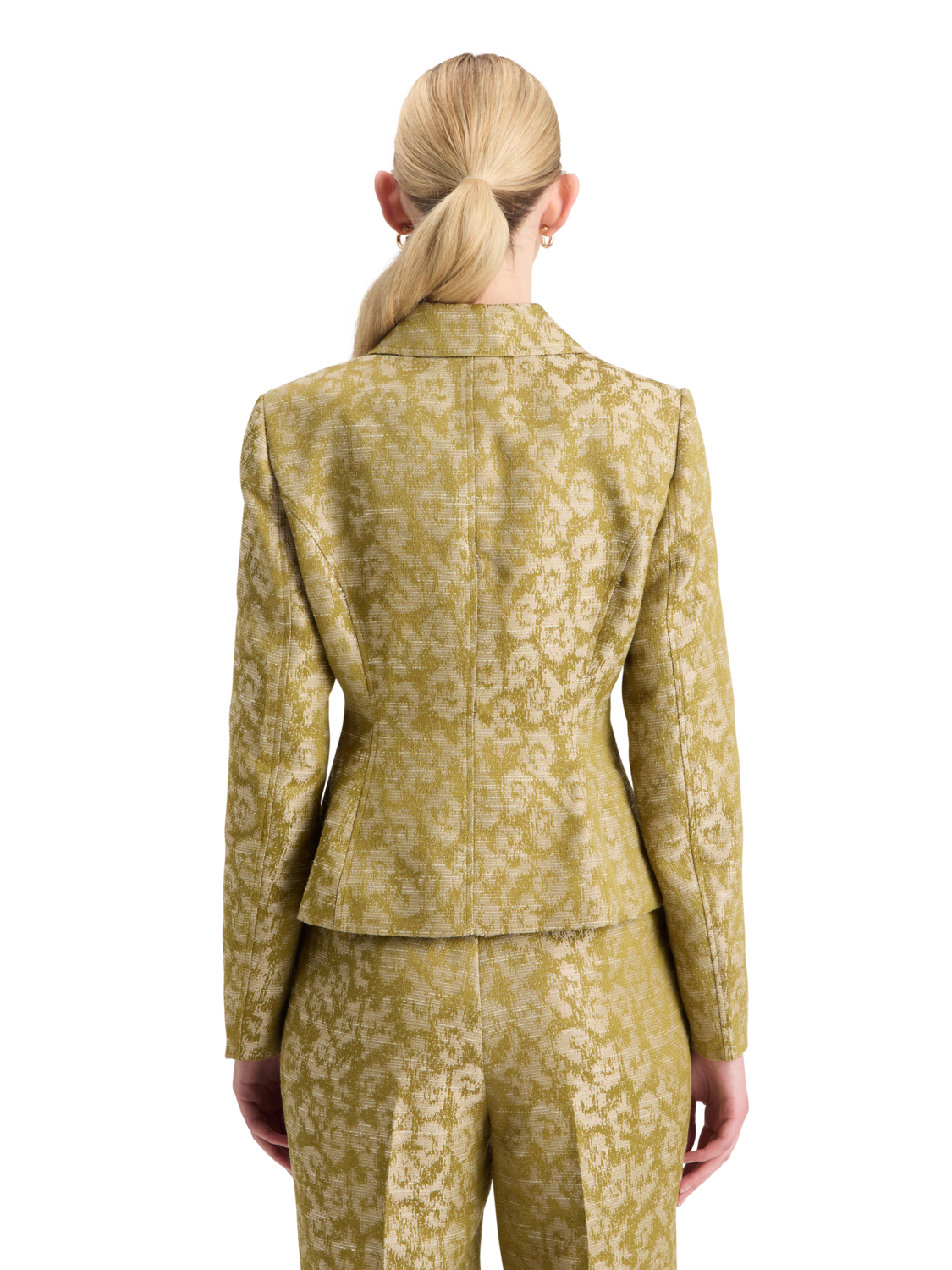 JACQUARD FITTED TRUCKER BLAZER