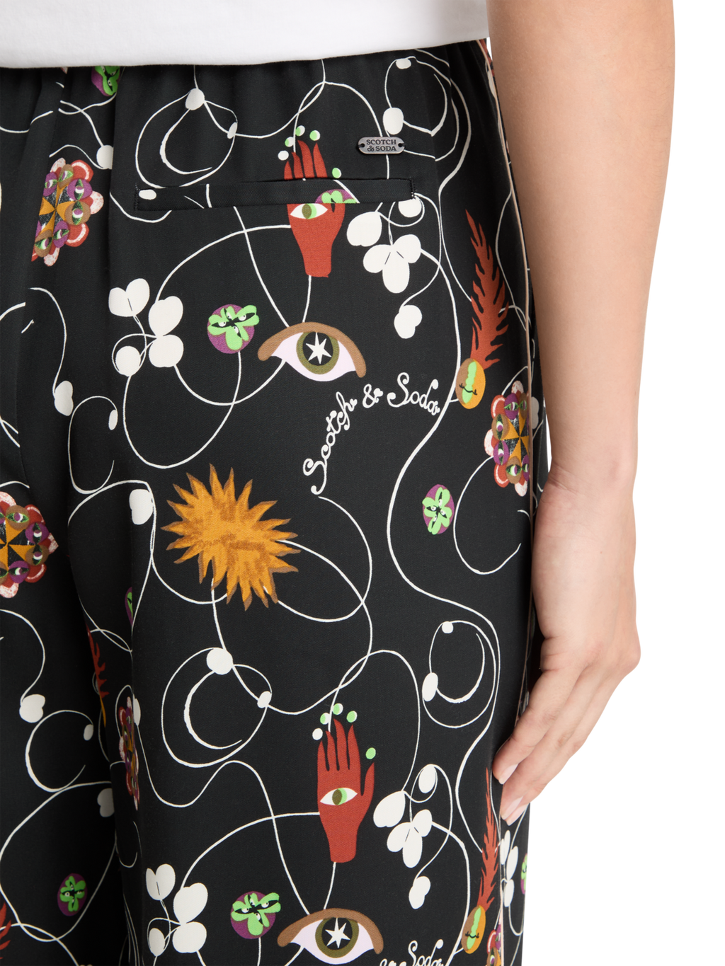 ELENI WIDE LEG PYJAMA PANT