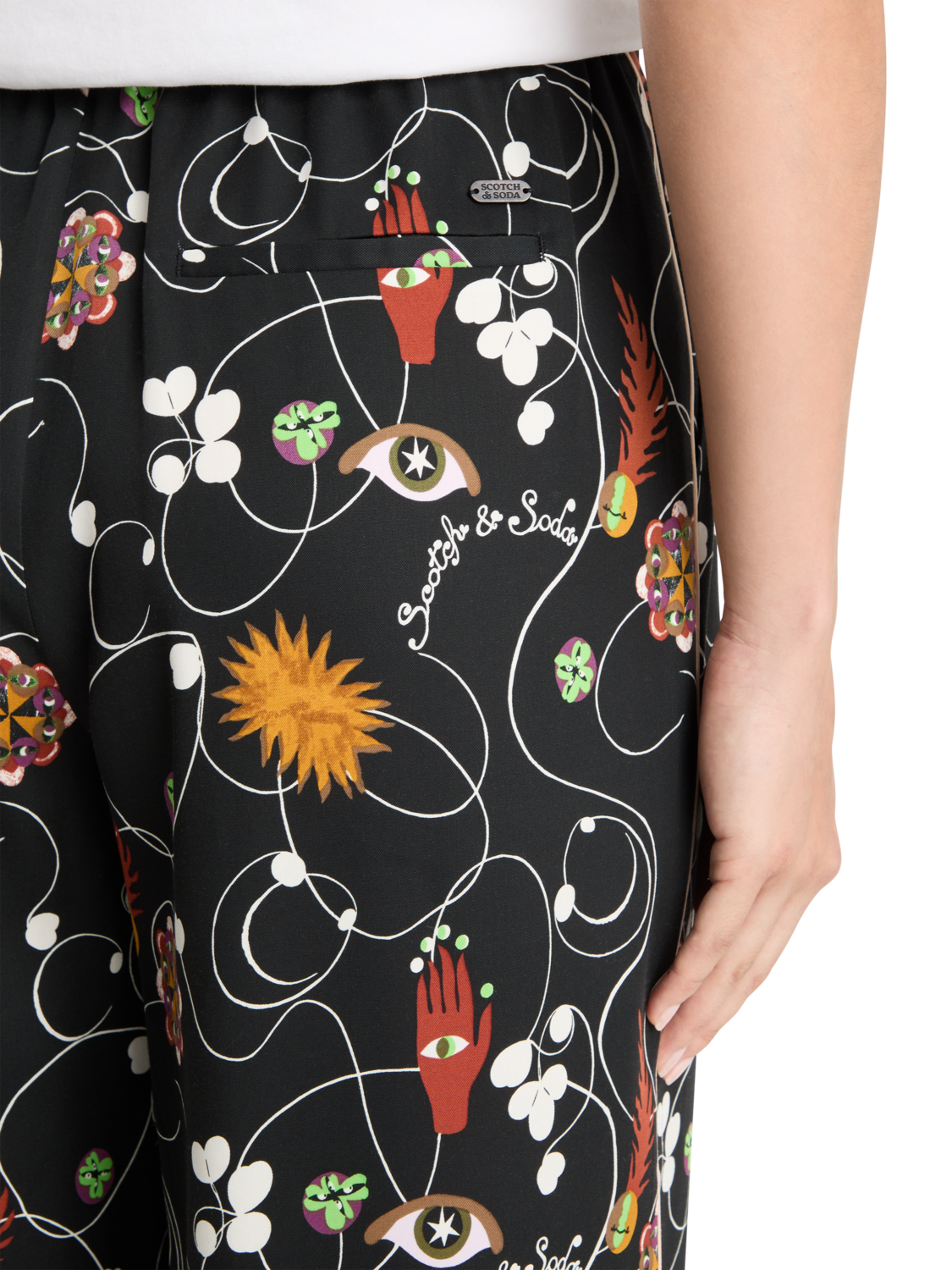 ELENI WIDE LEG PYJAMA PANT