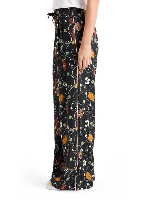 ELENI WIDE LEG PYJAMA PANT