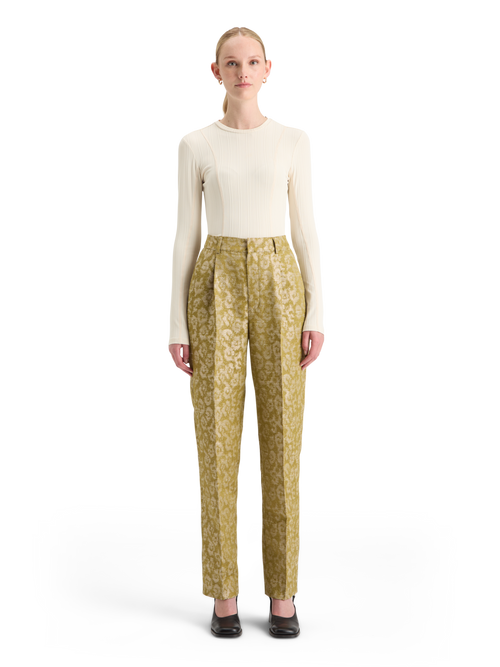 ROBYN - IKAT LEOPARD RELAXED TAPERED PANT