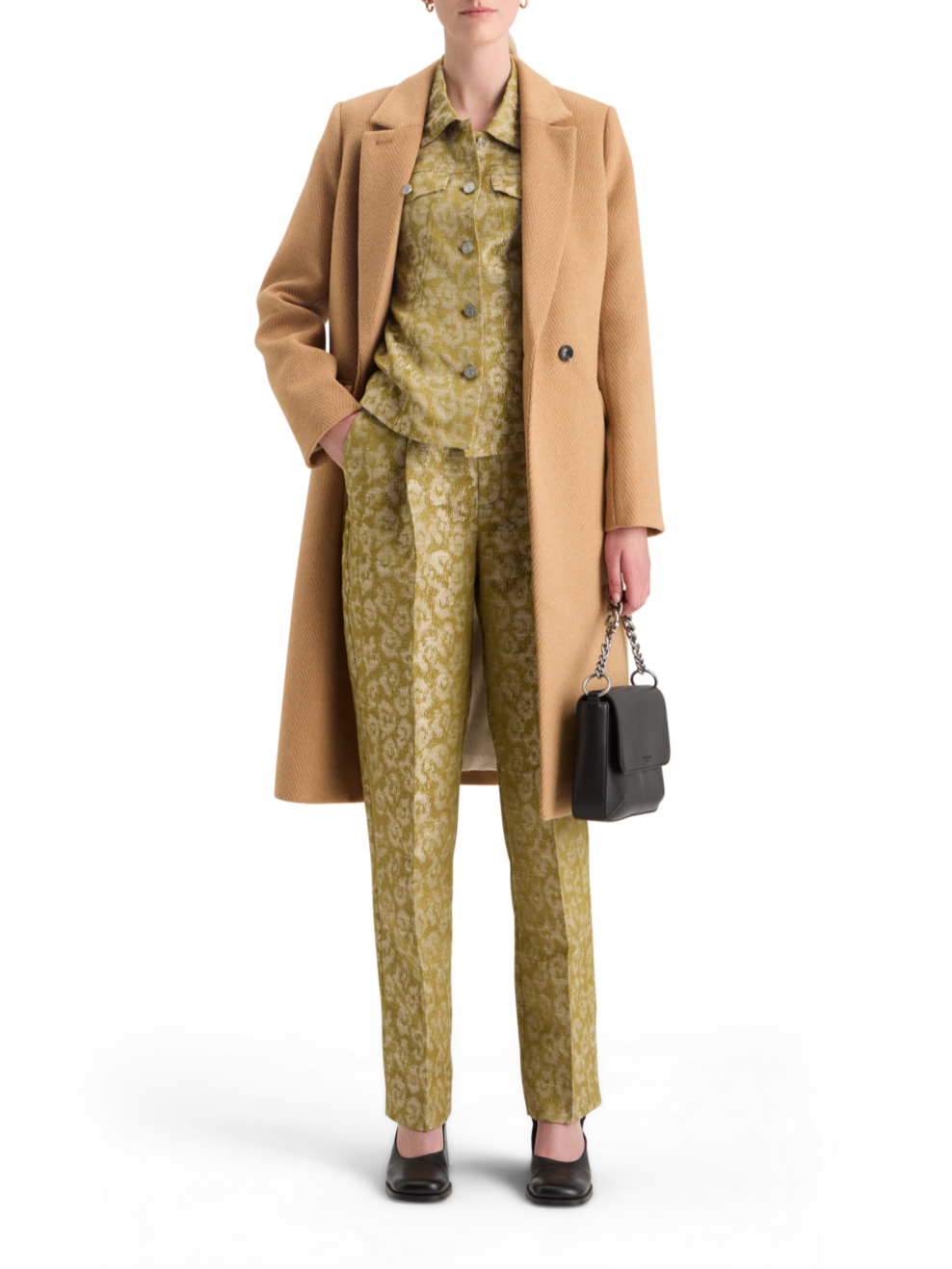 ROBYN - IKAT LEOPARD RELAXED TAPERED PANT