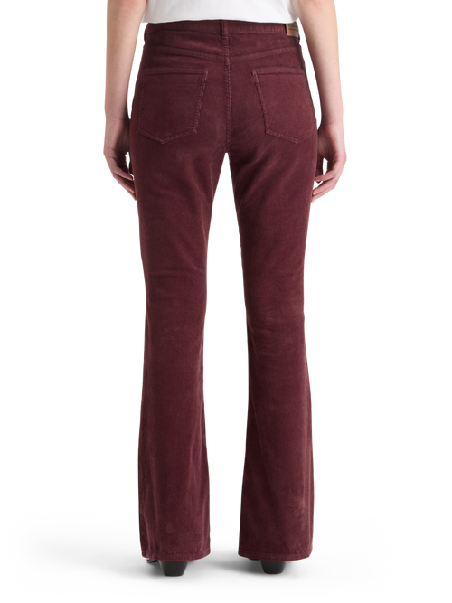 THE CHARM CLASSIC FLARED JEANS IN COLOURED STRETCH CORDUROY