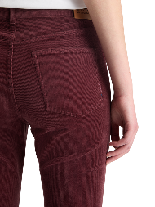 THE CHARM CLASSIC FLARED JEANS IN COLOURED STRETCH CORDUROY