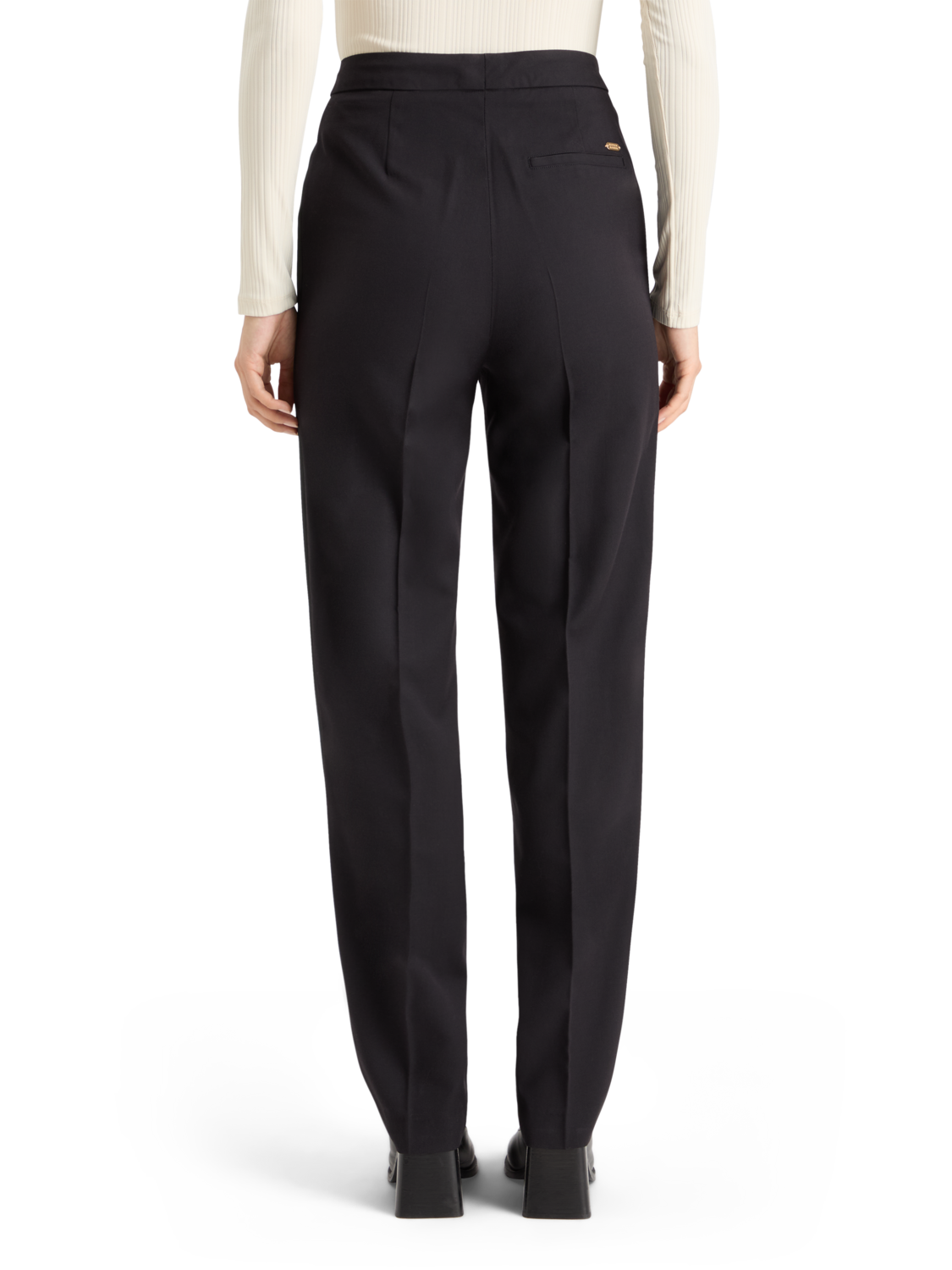 ROBYN - TUXEDO PANT WITH SATIN DETAIL