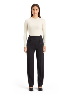 ROBYN - TUXEDO PANT WITH SATIN DETAIL