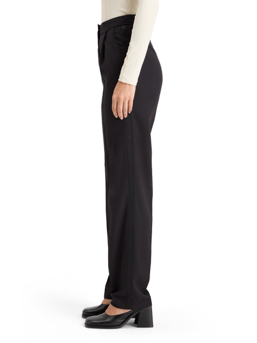 ROBYN - TUXEDO PANT WITH SATIN DETAIL