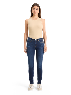 BOHEMIENNE PLUS SKINNY JEANS - BLUE LINE